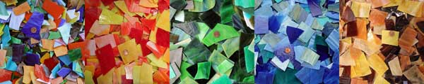 premium mosaic art glass assortments