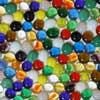 assorted glass gems mosaic tile