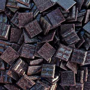 DEEP PURPLE 150 glass mosaic tiles