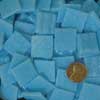 LIGHT BLUE 150 glass mosaic tiles