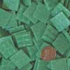 BRIGHT GREEN 150 glass mosaic tiles