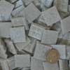 PALE GREY 150 glass mosaic tiles
