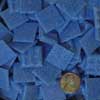 Bright Blue 150 glass mosaic tiles