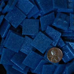 OCEAN BLUE 150 glass mosaic tiles