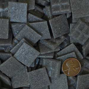 CHARCOAL 150 glass mosaic tiles