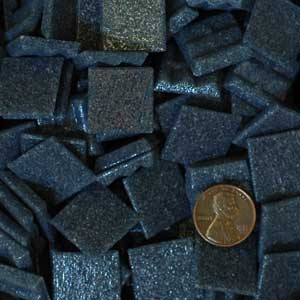 WASHED DENIM 150 glass mosaic tiles