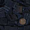 SLATE BLUE 150 glass mosaic tiles